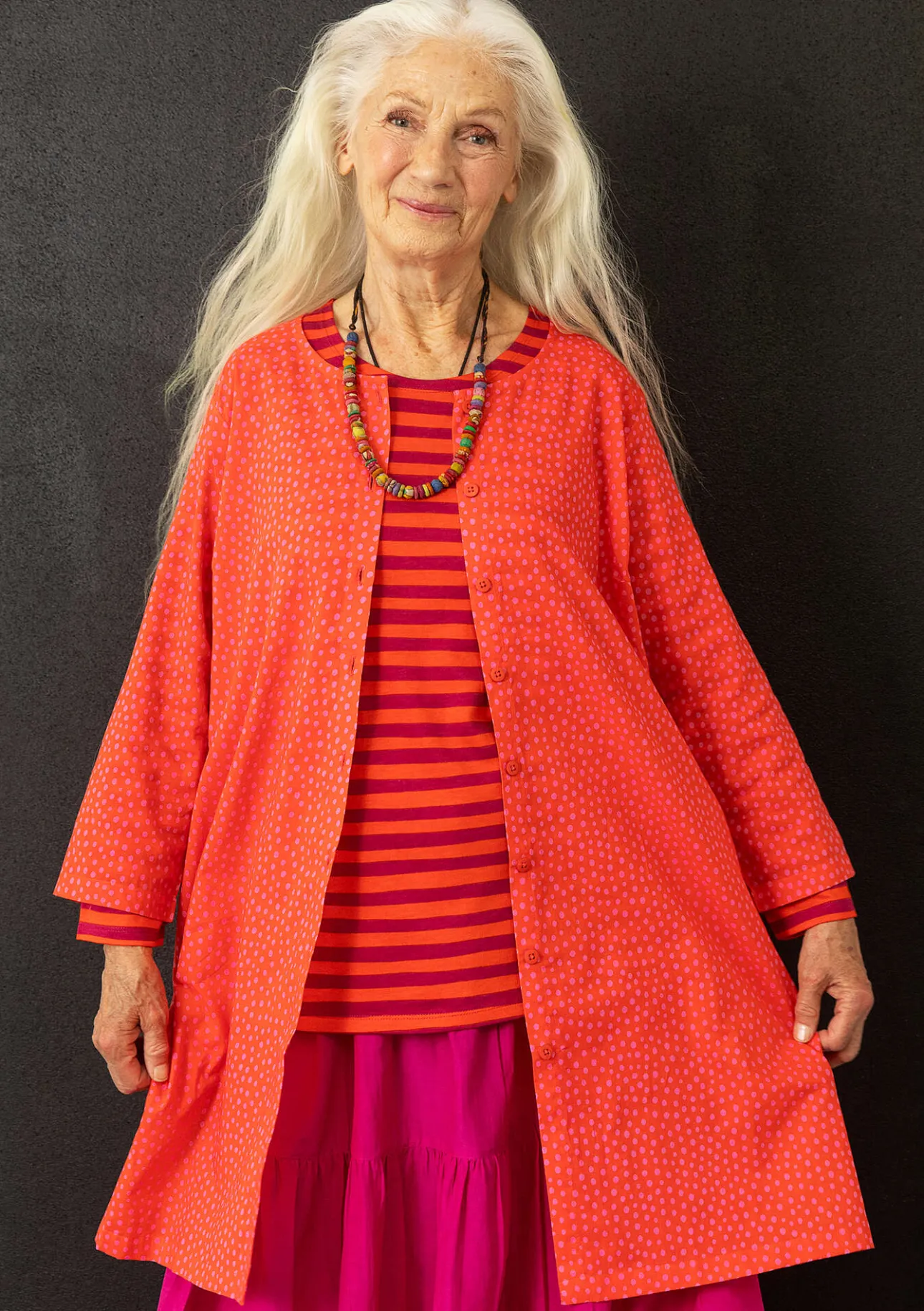 Gudrun Sjödén Webtunika „Monika“ aus Bio-Baumwolle> Tuniken