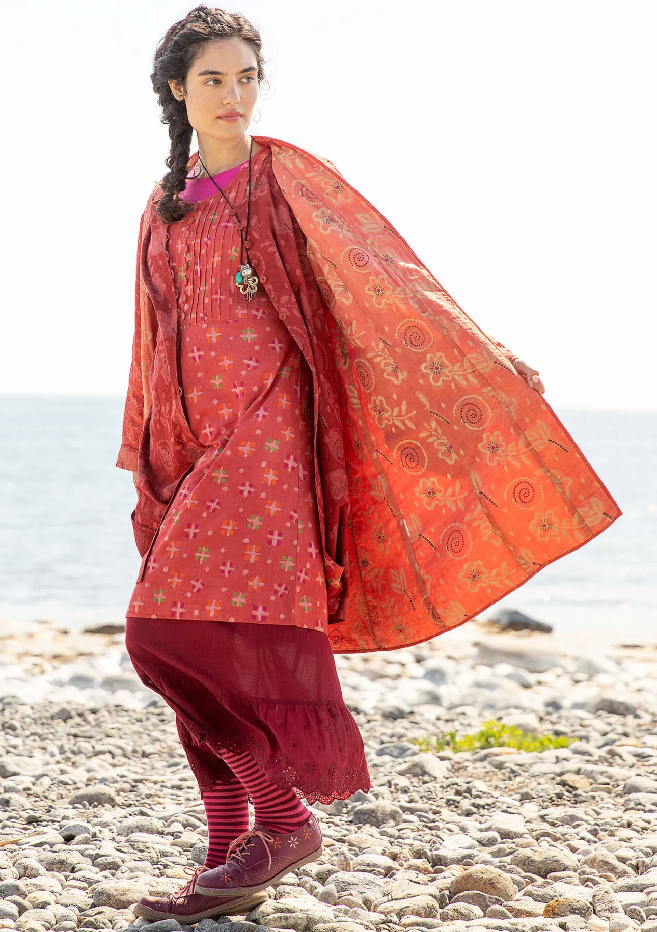 Gudrun Sjödén Wendemantel „Kavita“ aus Bio-Baumwolle> Jacken & Mäntel